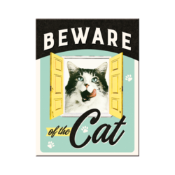 Beware Of The Cat Magnet