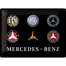 Mercedes-Benz Logo Blechschild