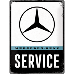 Mercedes-Benz Service Blechschild